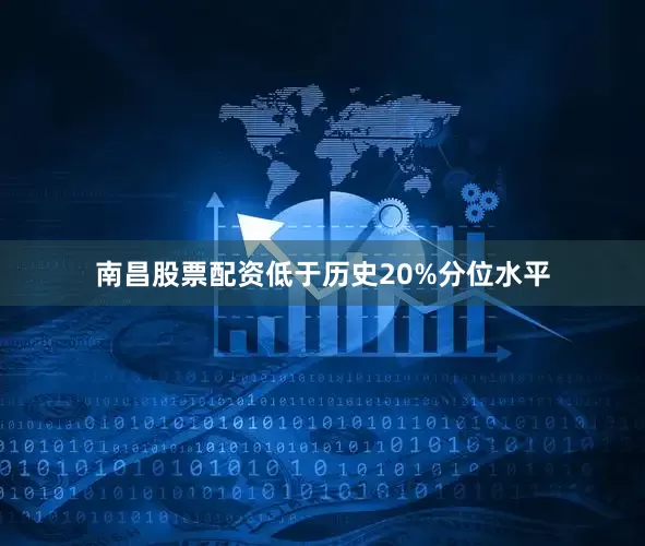 南昌股票配资低于历史20%分位水平